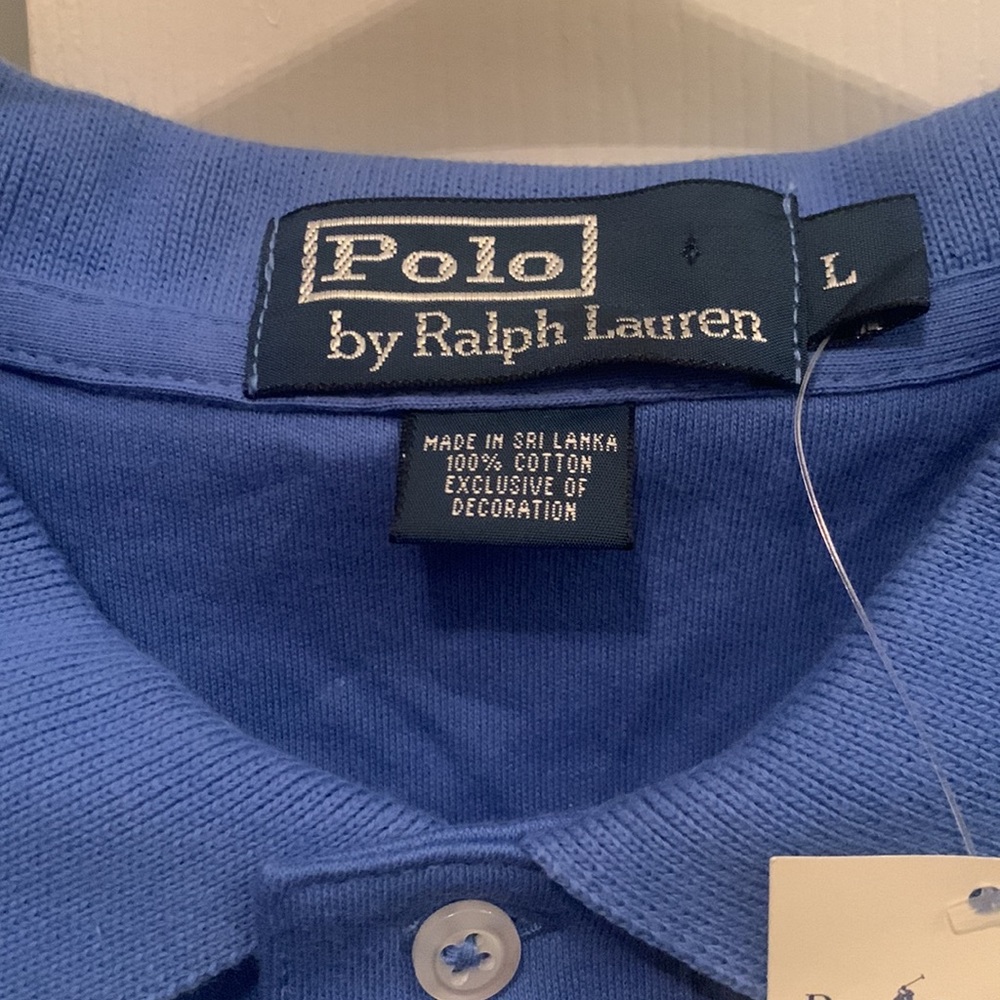 NWT Polo by Ralph Lauren - The Interlock Shirt (Size L) - Picture 4 of 4